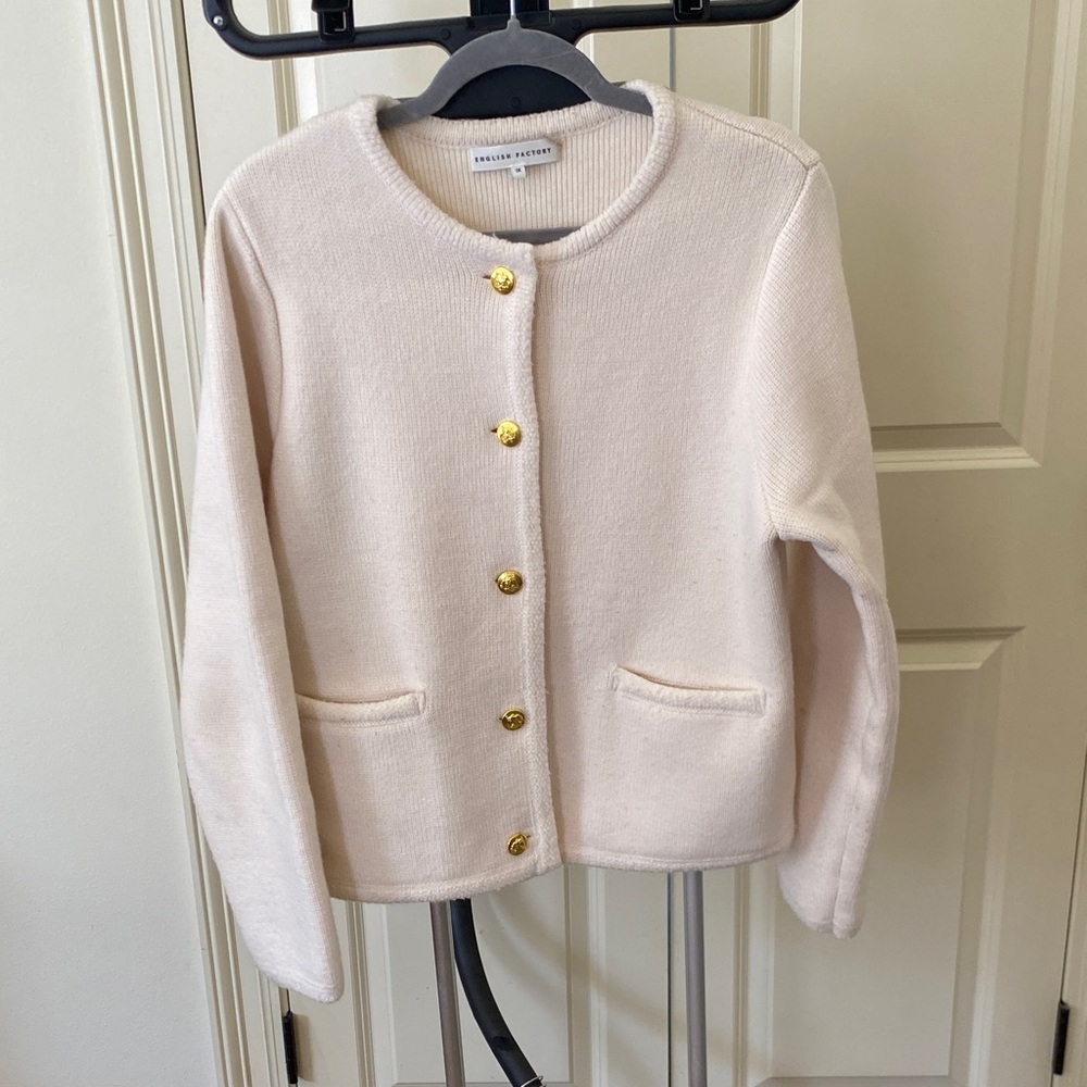 English Factory Cream Lady Jacket